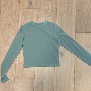 Skims New Vintage Cropped Long Sleeve T-Shirt
